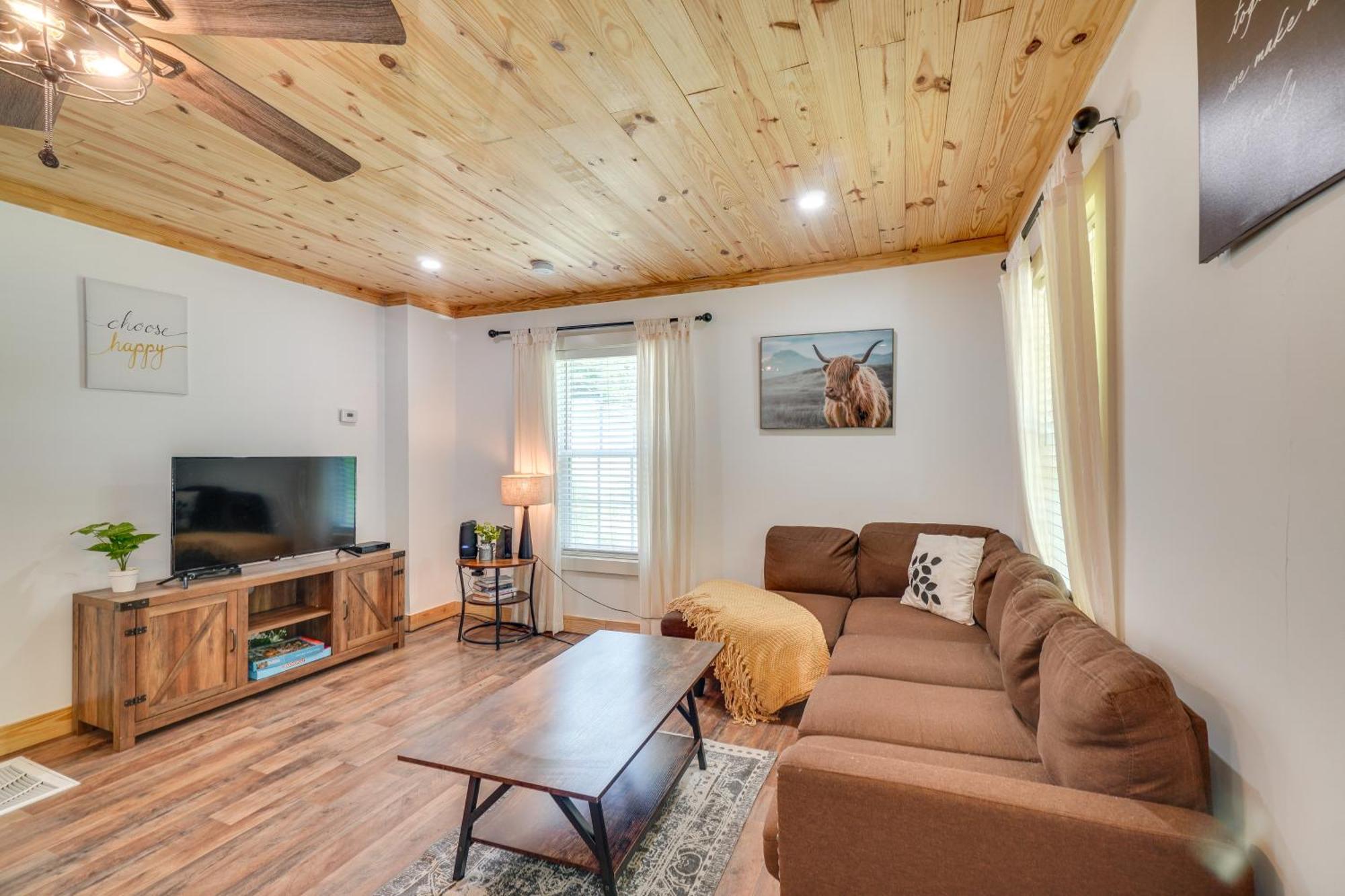 Вилла Creekside Ranch With Porch About 2 Mi To Pkwy Пиджен-Фордж Экстерьер фото
